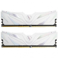 DDR 4 DIMM 16Gb (8Gbx2) PC28800, 3600Mhz, Netac Shadow II NTSWD4P36DP-16W C18 White,  