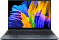 Ноутбук ASUS ZenBook14 Flip OLED UP5401EA-KN100W Intel i7-1165G7/16G/1T SSD/14" WQXGA+ Touch OLED/Intel® Iris® Xe/NumPad/Win11 Серый,90NB0V41-M008X0