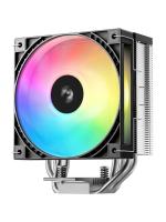 ����� Deepcool AG400 G2 ARGB Soc-AM5/AM4/1200/1700/1851 �����������/������ 4-pin 29.22dB Al+Cu 230W 631gr Ret (R-AG400-BKAMMG2-G)