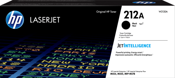 �������� �������� HP 212A W2120A ������ ��� HP CLJ Enterprise M554/M555