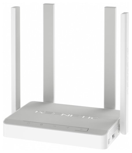 Роутер Wi-Fi Keenetic Viva (KN-1910) 802.11ac 2.4/5ГГц 1267Mbps 4xGbLAN USB