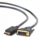  Gembird DisplayPort (M) - DVI (M), 3 (CC-DPM-DVIM-3M)