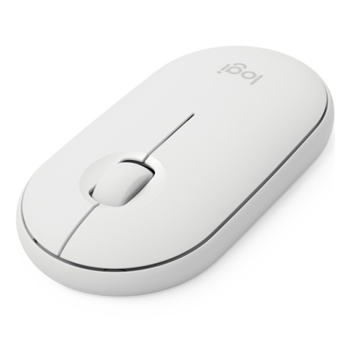  Logitech Pebble M350 Wireless Mouse White (910-005716)