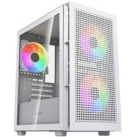 ������ Powercase Mistral SM05 ARGB, Tempered Glass, 3x120mm ARGB PWM fans, �����, mATX  (CMMSM05W-A3)