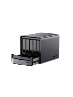 ��������� ���� MINISFORUM NAS N5 PRO, AMD Ryzen AI 9 HX PRO 370/16 �� DDR5/128 �� SSD/AMD Radeon Graphics/��� ��, ������ (N5PRO-370/16GB+0+128GB)