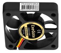 Exegate EX297018RUS ���������� 12� DC ExeGate ExtraSilent ES05010S3P (50x50x10 ��, Sleeve bearing (��������� ����������), 3pin, 5000RPM, 28dBA)
