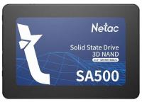 ���������� SSD 2.0Tb Netac SA500 (NT01SA500-2T0-S3X) (2.5", SATA3, up to 530/475MBs, 3D NAND, 960TBW, 7mm)