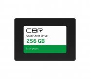 CBR SSD-256GB-2.5-LT22, Внутренний SSD-накопитель, серия "Lite", 256 GB, 2.5", SATA III 6 Gbit/s, SM2259XT, 3D TLC NAND, R/W speed up to 550/520 MB/s, TBW (TB) 120