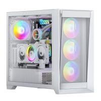 ������ ACD Lagrange white with 4 pcs ARGB fan (PWM+5V 3PIN) +FAN HUB