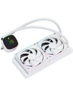 ��� Thermalright Frozen Horizon 240 Digital (240mm, LED temp., White, ARGB/ Fans: 2x120mm, 68.9CFM, 28.2dBA, 2000RPM/ Pump height 53.2mm, Rad thickness 27mm/ S: 1700, 1200, 1851, 115X, AM5, AM4)