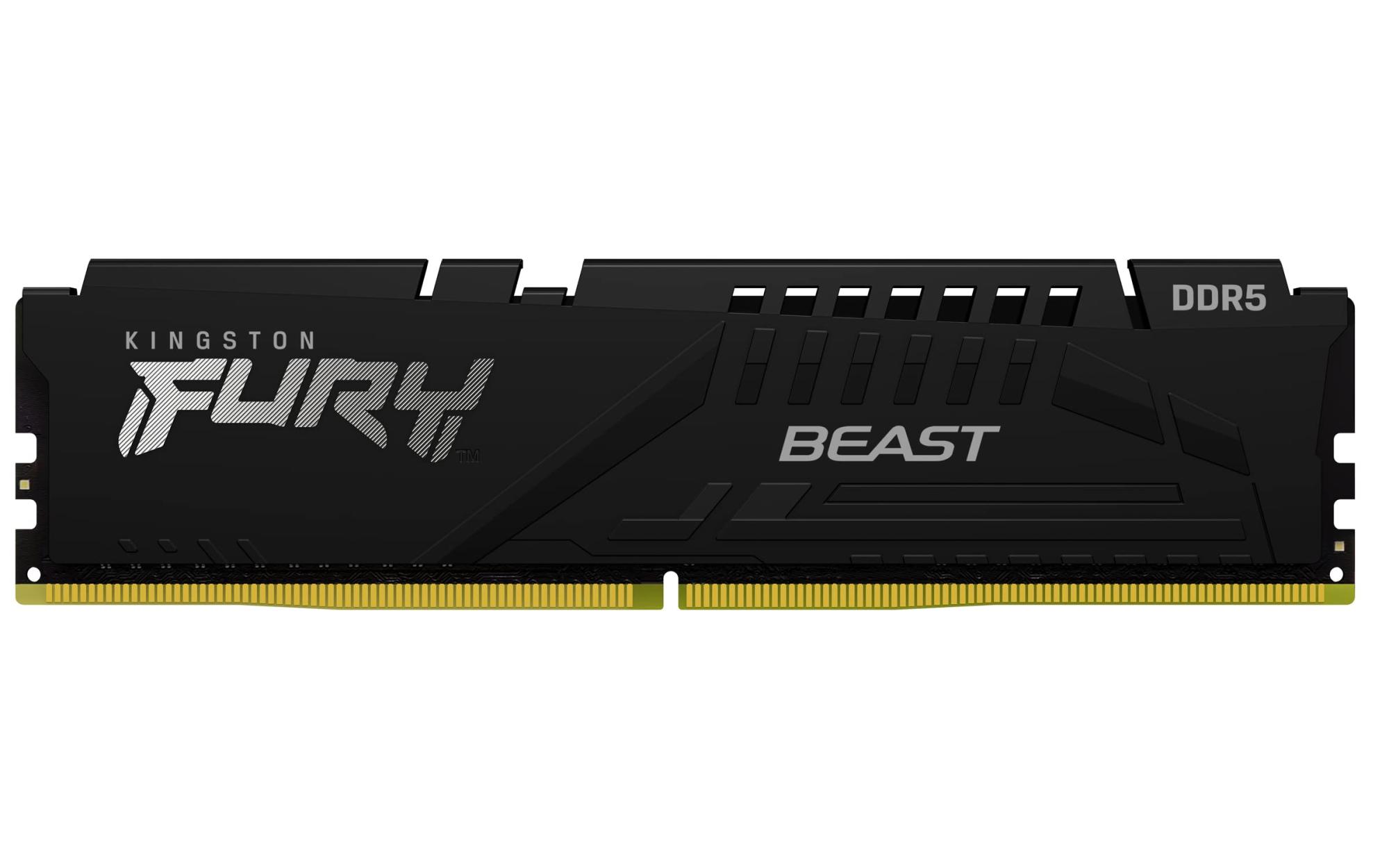 Оперативная память kingston fury beast black