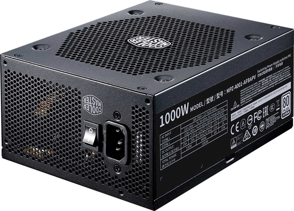   1000W Cooler Master V1000 Platinum (MPZ-A001-AFBAPV-EU)