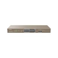 ������������� Ethernet-���������� TENDA IP-COM G1118P-16-250W 16GE+2SFP � 16-�������� PoE