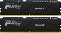 ����������� ������ DDR 5 DIMM 32Gb PC48000, 6000Mhz, Kingston FURY Beast Black EXPO CL30 (Kit of 2) (KF560C30BBEK2-32) (retail)