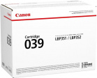 �������� Canon CRG 039 Black