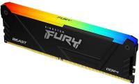 ����������� ������ Kingston FURY Beast Black RGB KF432C16BB2A/8 8 ��