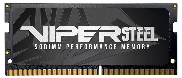   Patriot Viper Steel SO-DIMM (PVS416G266C8S) 16Gb DDR4 2666Mhz  PC4-21300 CL18 260-pin 1.25 RTL