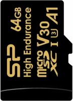  microSDXC 64GB Silicon Power SP064GBSTXDV3V1HSP High Endurance V30 + adapter