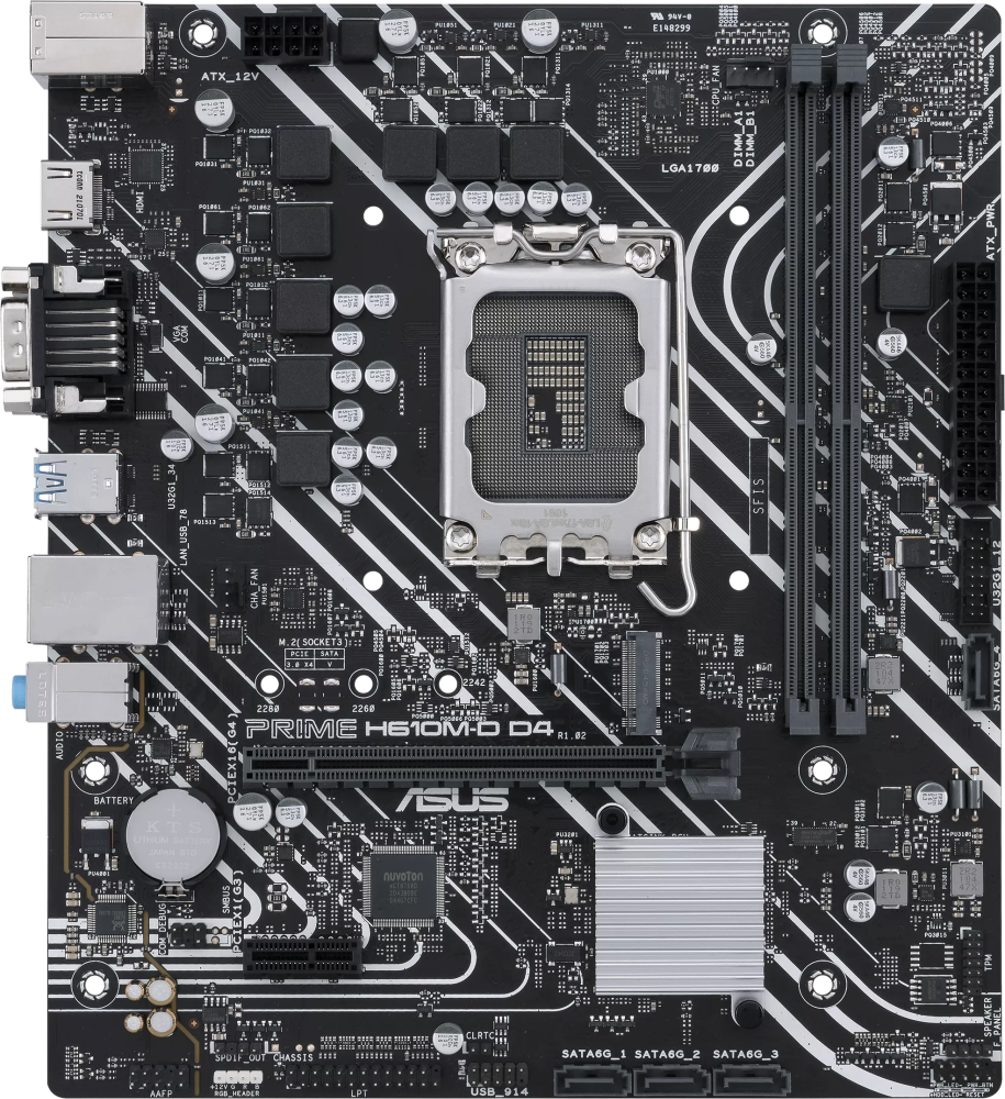   ASUS PRIME H610M-D D4