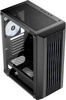 ������ 1STPLAYER BULLET HUNTER H6 ARGB Black / ATX / 4x120mm ARGB fans / H6-BK-4F7