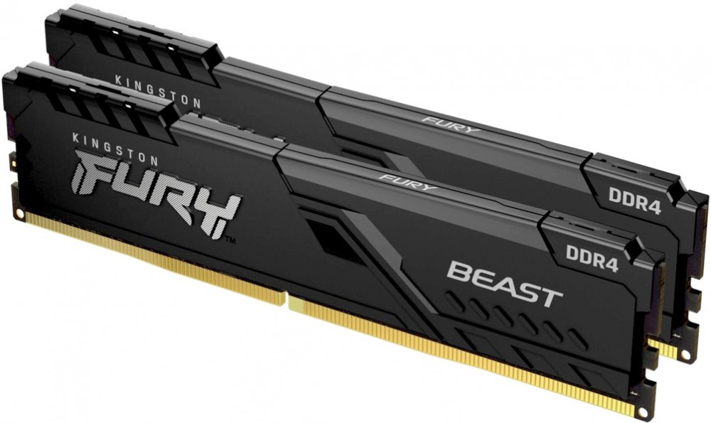 ����������� ������ 16Gb Kingston Fury Beast DDR4 3600MHz (KF436C17BBK2/16) (2x8Gb KIT) retail)