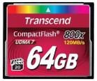 Карта памяти 64Gb Transcend 800x (TS64GCF800)