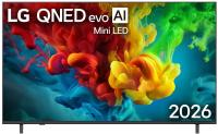 ��������� 65'' LG 65QNED83B6A.ARUG QNED, 4K Ultra HD, ����� ��, WebOS, ������ �����