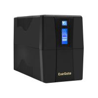 ��� ExeGate Power Smart ULB-1000.LCD.AVR.4C13 1000VA/550W, LCD, AVR, 4�C13, Black (EX292789RUS)