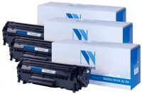 ��������� NV Print NV-Q2612A/ NV-FX-10/ 703-SET3 ������������� ��� ��������� HP/Canon LaserJet 3015/ 1012/ 3020/ 1020/ 3050/ Fax L95/ i-Sensys L100/ L120/ L140/ MF4150/ MF 4010/ 4018/ 4120/ 4380/ 4690/ LBP 2900/ 2900B/ 3000 i-Sensys Laser Shot, (3 ��) 
