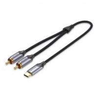 - Vention  USB-C M/2RCA M - 1.5