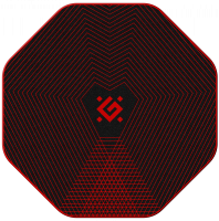 Коврик для игрового кресла DEFENDER TEKTA чёрно-красный (50568)