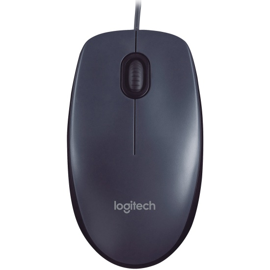  Logitech M90 Grey USB Mouse (910-001794 / 910-001793)