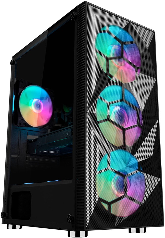 ������ 1STPLAYER FIREBASE X7 ATX, mATX, Midi-Tower, ��� ��, � �����, ���������, USB 3.0, Audio, 2xUSB 2.0 (X7-3G6P-1G6)
