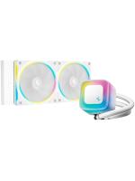 �������� �������� ���������� DEEPCOOL LE240 PRO WH LGA1851/1700/1200/115X/AM5/AM4 (TDP 250W, ARGB Lighting, Anti-Leak edition, PWM, DUAL FAN, �����) RET