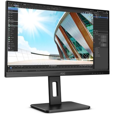������� AOC 24" 24P2Q 1920x1080 IPS WLED 75�� 4ms VGA DVI HDMI DisplayPort