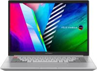 Ноутбук ASUS Vivobook Pro 14 OLED N7400PC-KM024W, 14" (2880х1800) OLED 90Гц/Intel Core i5-11300H/8ГБ DDR4/512ГБ SSD/NVIDIA GeForce RTX 3050 4ГБ/Windows 11 Home, серебристый [90NB0U44-M02770]