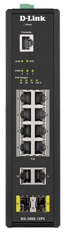 ���������� ������������ ����������� D-link DIS-200G-12PS/A1A