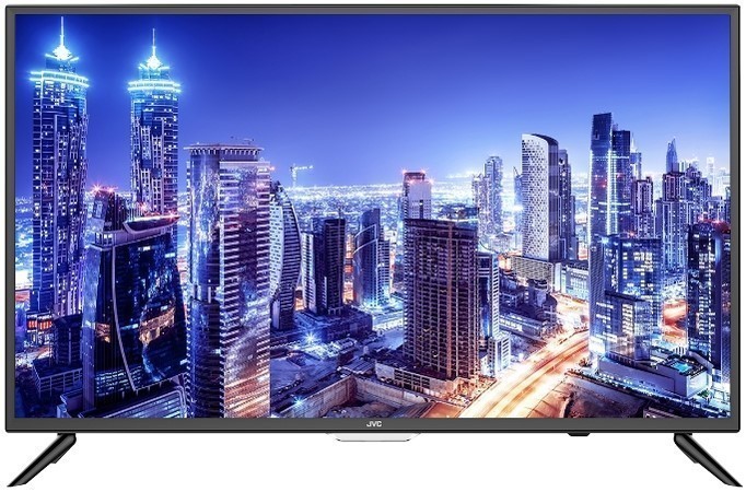 ��-��������� JVC ��������� 32", ���������� HD (1366x768), 60 ��, ��������� DVB-T2, 2xUSB, RJ-45, Wi-Fi, Smart TV