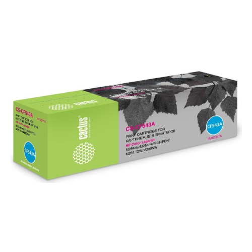 �����-�������� Cactus CS-CF543A ��������� (1400���.) ��� HP LJ M254dw/M280nw/M281fdn