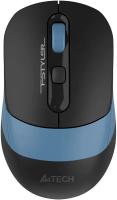   A4Tech Fstyler FB10CS black/blue (, silent, BT/Radio, USB, 4but, 2000dpi)(FB10CS USB ASH BLUE)