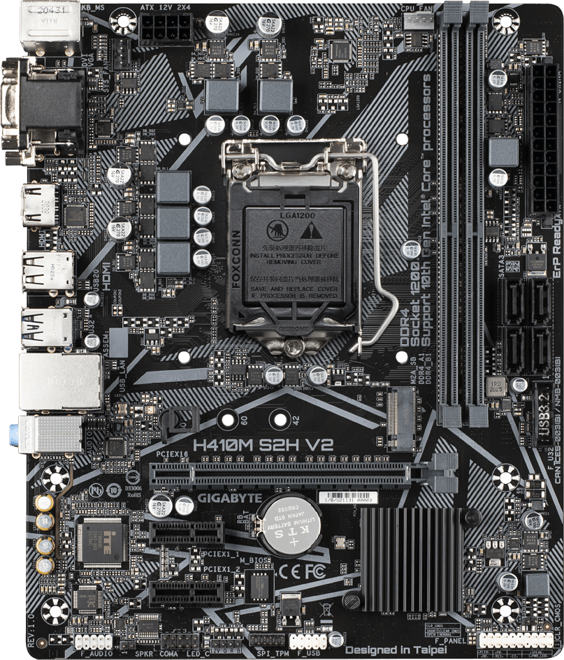 ����������� ����� Gigabyte H410M S2H V2