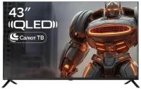 ��������� 43"  SBER SDX-43UQ6033 QLED, 4K Ultra HD, ����� ��, ����� ��, ������