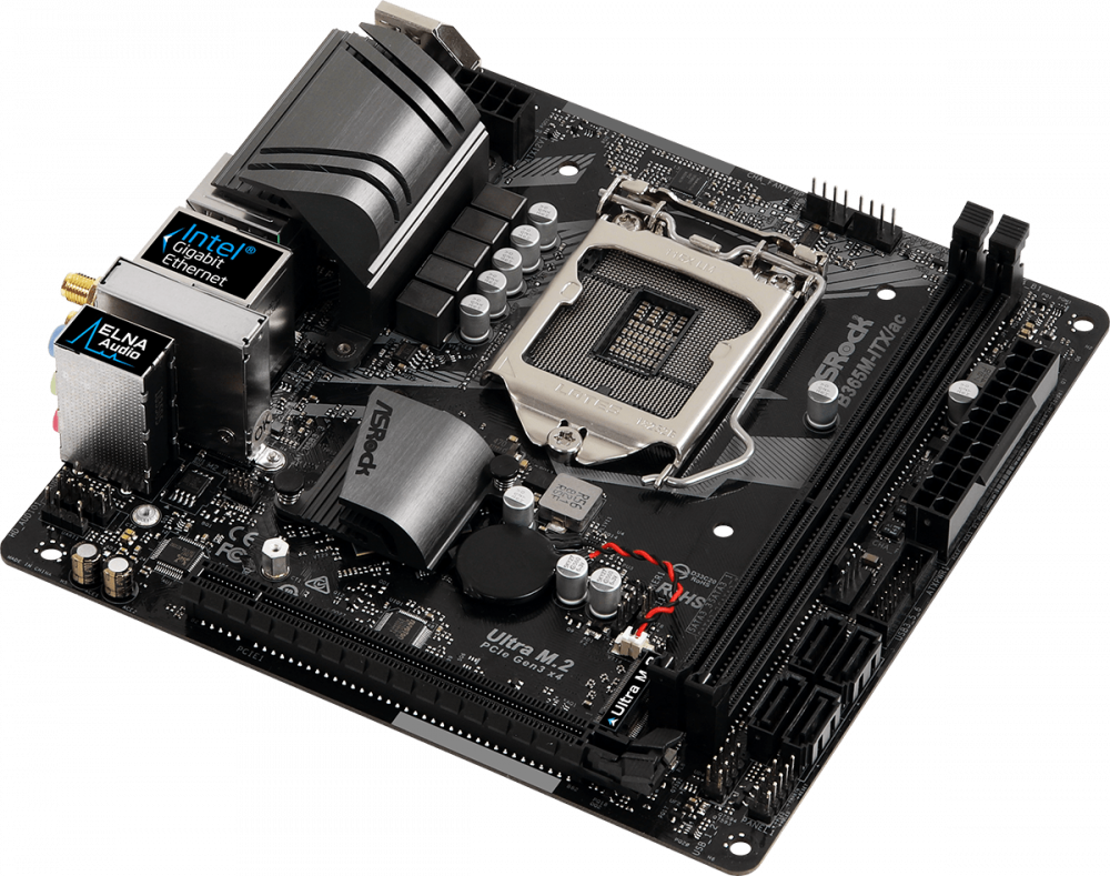 Материнская плата 1151. 1151v2 Mini ITX. ASROCK b365m-ITX/AC. ASROCK LGA 1151-v2. Материнская плата ASROCK b365m-ITX/AC.