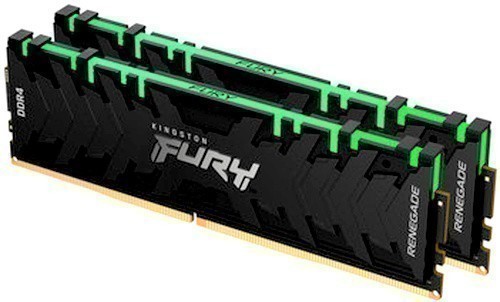   16Gb Kingston Fury Renegade RGB (KF446C19RBAK2/16) (2x8Gb KIT) DDR4 4600MHz CL19 DIMM