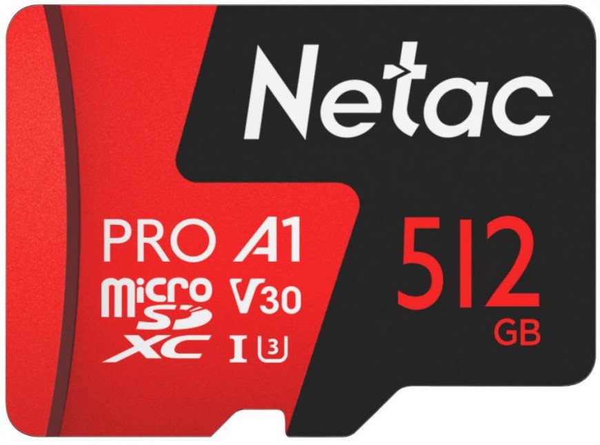   512Gb MicroSD Netac P500 Extreme Pro (NT02P500PRO-512G-S)