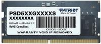 ������ DDR5 16Gb 4800MHz Patriot PSD516G480081S RTL CL40 SO-DIMM 260-pin 1.2� single rank