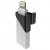 USB Flash  Silicon Power  64Gb  Jewel Z50 Silver/Black USB 3.1 (SP064GBLU3Z50V1S)