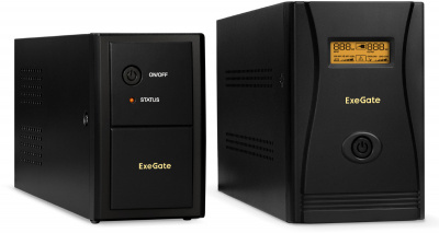 ��� ExeGate SpecialPro Smart LLB-2000.LCD.AVR.4C13.RJ.USB 2000VA/1200W, LCD, AVR, 4�C13,RJ45/11,USB, ������������� ������, Black