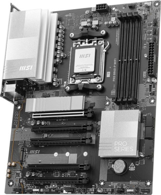 ����������� ����� MSI PRO B840-P WIFI, SocketAM5, AMD B840, ATX, Ret