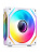 ���������� JONSBO ZL-120W(3 in 1) White 120�120�25�� (ARGB LED, 800-1800��/���, �����) Retail